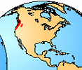 distribution of living Ascaphus