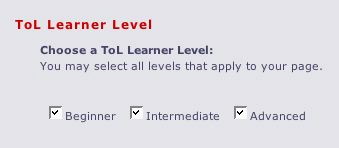 learner level